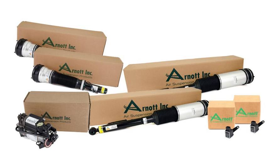 Mercedes Suspension Strut Assembly Kit - Front and Rear (with Airmatic) 220320501380 - Arnott 4001681KIT